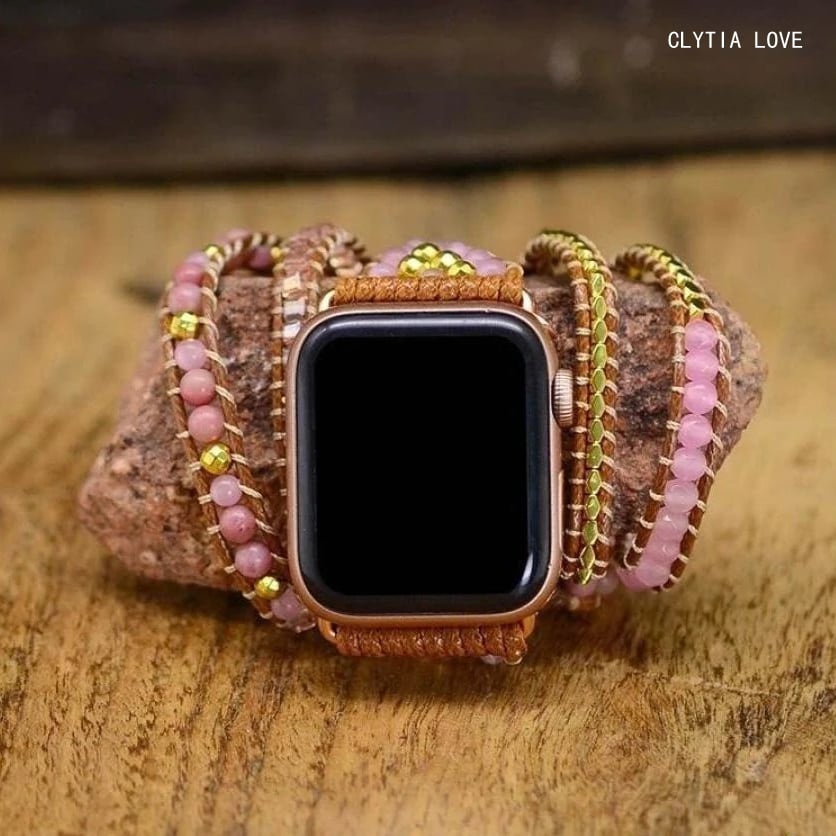 natural-stone-with-for-women-apple-watch-strap-rose-quartz-pink-cats-eye-classic-elegant-cute-jewelry-dropship-gifts-beads-fashion-us-bracelets-bangle