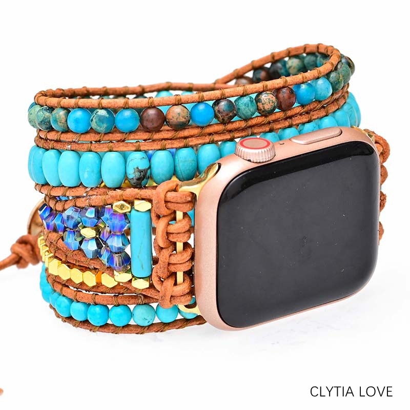 natural-stone-women-apple-watch-strap-boho-handmade-braided-wrap-jewellery-turquoise-jasper-crystal-genuine-leather-collection-energy-healing-meaning-relief-fashion-us-bracelets-bangl