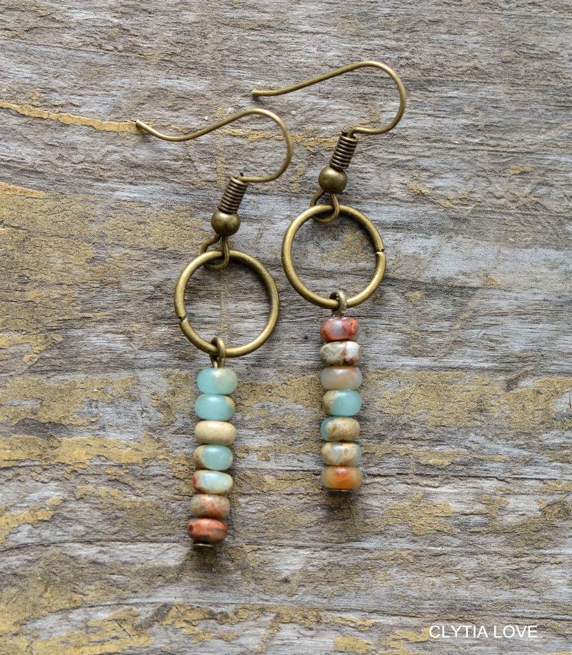 natural-stone-women-earrings-boho-handmade-braided-wrap-jewellery-jasper-real-best-gifts-heart-cute-beads-fashion-teardrop-us