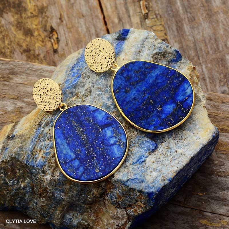 natural-stone-women-earrings-boho-handmade-braided-wrap-jewellery-lapis-real-best-gifts-heart-cute-beads-fashion-teardrop-us