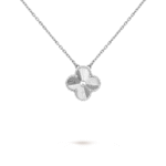 Clover Leaf Necklace,925 Silver, 18k Gold Plated - Image 26