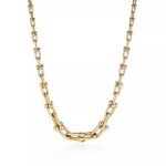 Minimalist Link Necklace · 18K Gold Plated · 18" Chain