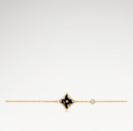 Gold-Plated Black Onyx Star Bracelet