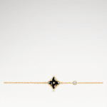 Gold-Plated Black Onyx Star Bracelet