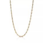 Small Link Necklace · 18K Gold Plated · 18-Inch Chain