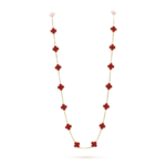 Gold-Plated Multi-Motif Long Necklace - Image 2