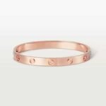Gold-Plated CZ Minimal Bangle Bracelet (0.24") - Image 5
