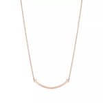 Smile Pendant Necklace · 18K Gold Plated · Small Zirconia Accent - Image 9