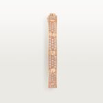 Wide Pavé Bangle Bracelet · 18K Gold Plated · Zirconia Cuff - Image 10