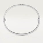 Gold-Plated CZ Minimal Bangle Bracelet (0.24") - Image 34