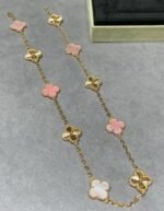 Clover Leaf Necklace · 925 Silver · 18K Gold Plated - Image 22