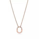 Small Lock Pendant Necklace · 18K Gold Plated · Adjustable Chain - Image 11