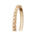 Gold-Plated Quilted Bangle | V Gold - Image 11