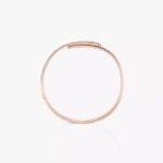 Gold-Plated CZ Slim Bangle Bracelet (4.5mm) - Image 11