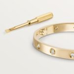 Gold-Plated CZ Minimal Bangle Bracelet (0.24") - Image 35