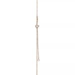 Minimalist Knot Pendant Necklace · 18K Gold Plated · Adjustable Chain - Image 9