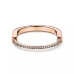 Lock Bangle with Zirconia · 18K Gold Plated · PVD 5x Layered - Image 13