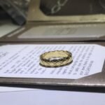 Gold-Plated Quilted Ring | 925 Silver - Image 13