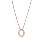Small Lock Pendant Necklace · 18K Gold Plated · Adjustable Chain - Image 13