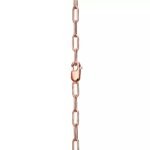 Medium Lock Pendant Necklace · 18K Gold Plated · Zirconia · 18-Inch Chain - Image 14