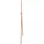 Small Lock Pendant Necklace · 18K Gold Plated · Adjustable Chain - Image 14