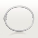 Wide Pavé Bangle Bracelet · 18K Gold Plated · Zirconia Cuff - Image 16