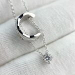 Gold-Plated Letter CZ Pendant Necklace - Image 16