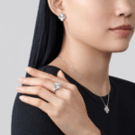 Clover Leaf Earrings · 925 Silver · 18K Gold Platedachite - Image 16