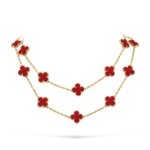 Gold-Plated Multi-Motif Long Necklace - Image 3