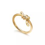 Gold-Plated Minimal Open Band Ring - Image 2