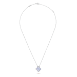 Clover Leaf Necklace,925 Silver, 18k Gold Plated - Image 35