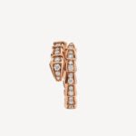 Gold-Plated CZ Snake Ring - Image 5