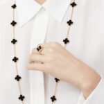 Gold-Plated Floral Motif Ring – 925 Silver - Image 3