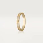 Gold-Plated CZ Slim Band Ring - Image 2