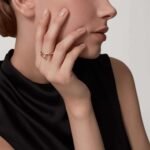 Nail Open Ring · 18K Gold Plated · V Gold · Minimalist Design - Image 3