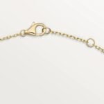 Gold-Plated Open Circle CZ Pendant Necklace - Image 3