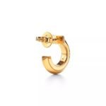 T1 Extra Small Hoop Earrings · 18K Gold Plated · Minimalist Design - Image 3