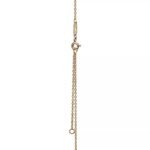 Knot Pendant Necklace with Zirconia · 18K Gold Plated · Adjustable Chain - Image 3
