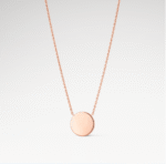 Rose Gold-Plated White Mother of Pearl Flower Necklace - Image 3