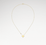 Gold-Plated Black Onyx Star Necklace - Image 3