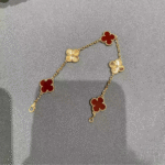 Clover Leaf Bracelet · 925 Silver · 18K Gold Plated - Image 22