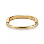 Lock Bangle · 18K Gold Plated · Medium Size - Image 3
