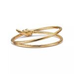 Knot Bracelet · 18K Gold Plated · PVD 5x Layerede - Image 3