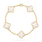 Clover Leaf Bracelet · 925 Silver · 18K Gold Plated - Image 27