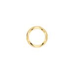 Gold-Plated Quilted Ring | 925 Sterling Silver - Image 3
