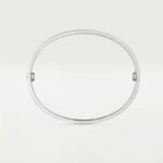 Gold-Plated CZ Minimal Bangle Bracelet (0.24") - Image 13