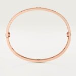 Gold-Plated CZ Minimal Bangle Bracelet (0.24") - Image 28