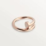 Nail Open Ring · 18K Gold Plated · V Gold · Minimalist Design - Image 4