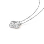 Clover Leaf Necklace,925 Silver, 18k Gold Plated - Image 29
