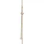 Minimalist Knot Pendant Necklace · 18K Gold Plated · Adjustable Chain - Image 4